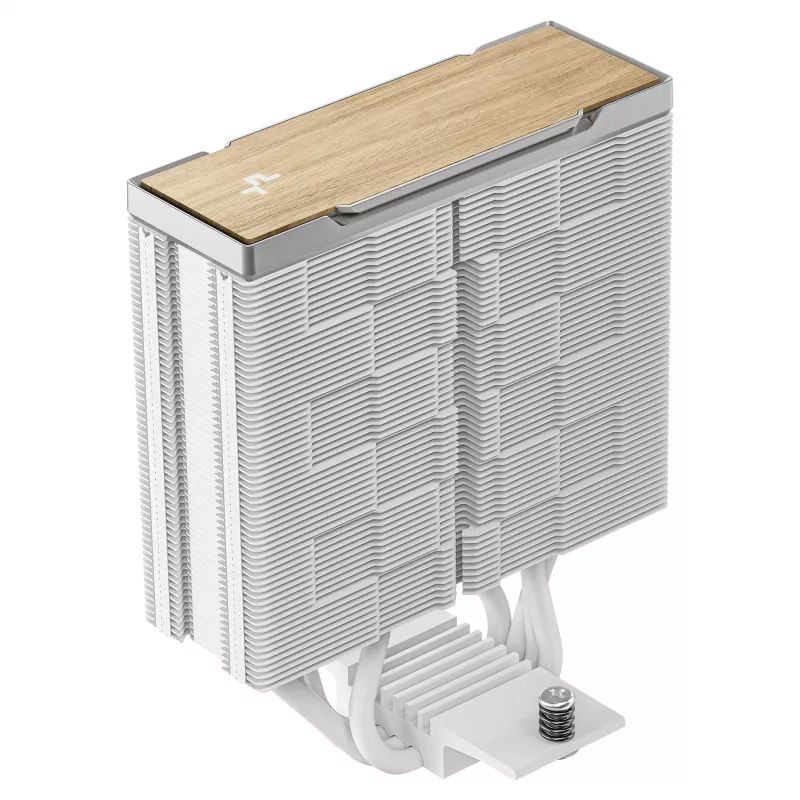 Oro aušintuvas DeepCool AK400 G2 WH, 120 mm ventiliatorius, maks. oro slėgis 3,33 mmH2O, 92×132×156 mm, baltas