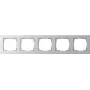 GIRA rėmelis 5f Colour alu E2 021525 (021525)