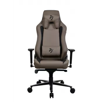 Žaidimų kėdė Arozzi Vernazza SoftPU Brown – ergonomiškas dizainas, SoftPU apmušalai