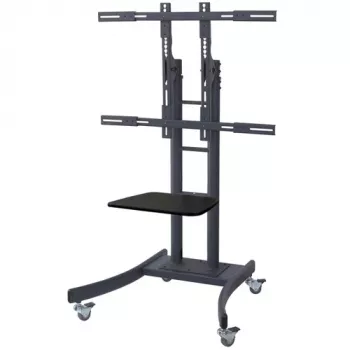 VALUE vežimėlis LCD/plazminiam ekranui/DVD grotuvui – juodas – ekrano dydis: 82–254 cm (32–100 col.) (17.99.1165)
