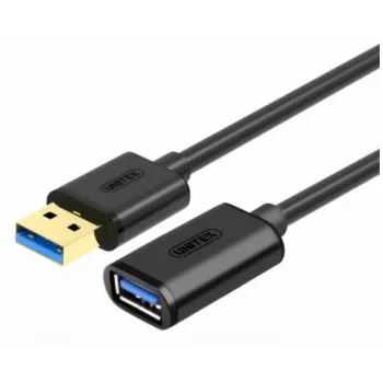 USB laidas UNITEK Y-C456GBK 0,5 m USB 3.2 Gen 1 (3.1 Gen 1) USB A juodas