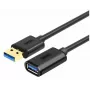 USB laidas UNITEK Y-C456GBK 0,5 m USB 3.2 Gen 1 (3.1 Gen 1) USB A juodas