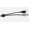 Logickeyboard LKB-CBASE-A2PC-FR klaviatūra, AZERTY (prancūziška), USB, juoda