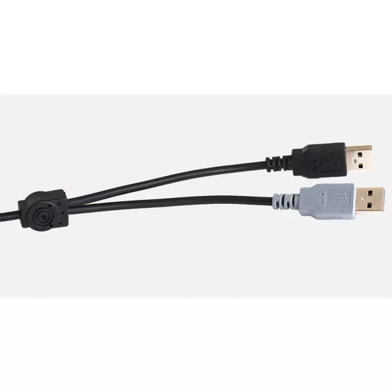 Logickeyboard LKB-CBASE-A2PC-FR klaviatūra, AZERTY (prancūziška), USB, juoda