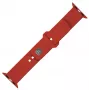 Fiksuotas sportinis dirželio rinkinys Apple Watch 42/44/45 mm | 170-235 mm | Raudona | Silikonas