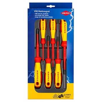 Knipex 00 20 12 V05 rankinis atsuktuvų rinkinys Standartinis atsuktuvas