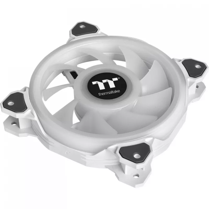 Thermaltake Riing Quad 12 ARGB korpuso ventiliatorius 120 mm baltas