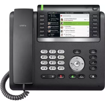 Unify OpenScape CP700X IP telefonas juodas su TFT ekranu