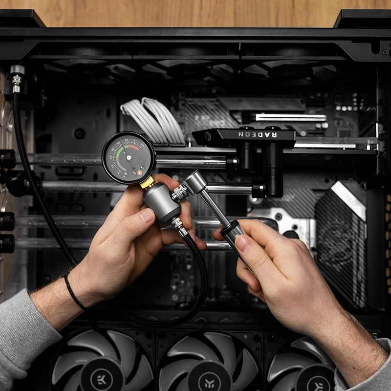 EK Water Blocks EK-Loop Leak Tester Flex – nuotėkio testeris aušinimo sistemoms