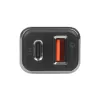 Automobilinis USB A+C greitasis įkroviklis QC TB ASTBXLU2USBACQC