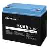 Įkraunama LiFePO4 baterija QOLTEC 12.8V 30Ah 384Wh su BMS
