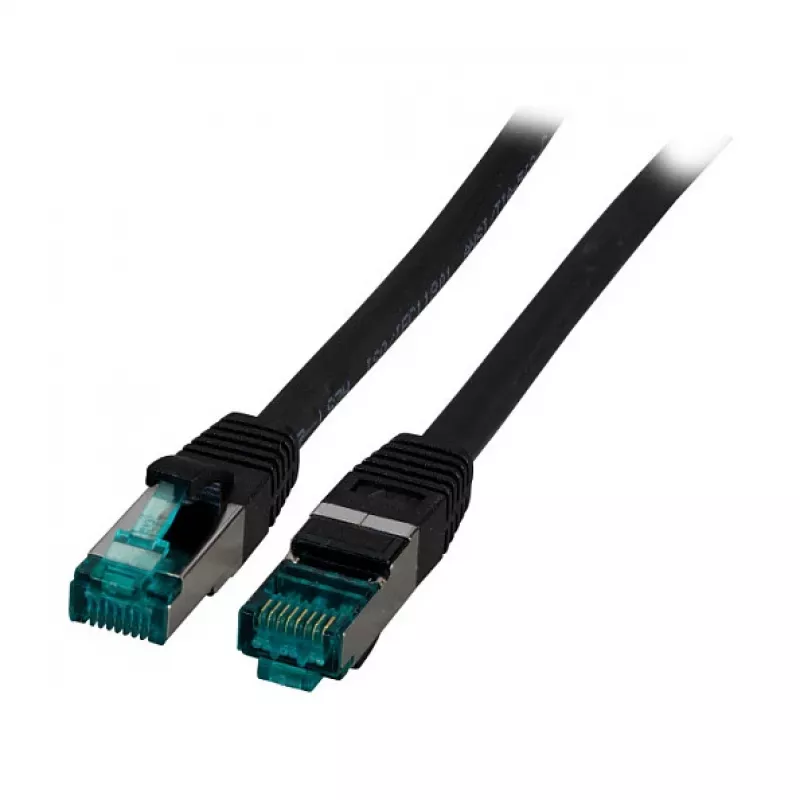EFB-Elektronik RJ45 Patch Laidas Cat.6A S/FTP LSZH juodas 10m (MK6001.10B)