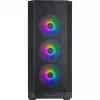 Korpusas SilverStone FARA 514X juodas su grūdintu stiklu (SST-FA514X-BG)