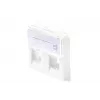 Sieninis lizdas Lanview LKS830 45x45 mm 2 prievadų Ethernet