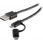 Lightning kabelis S/CONN 14-14025 1m juodas
