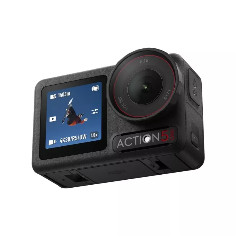 DJI Osmo Action 5 Pro veiksmo sporto kamera 40 MP 4K Ultra HD CMOS 25,4 / 1,3 mm (1 / 1,3) Wi-Fi 146 g