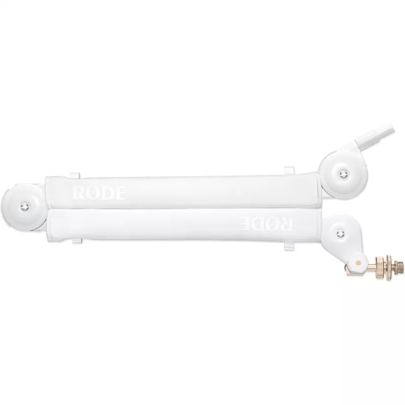Mikrofono rankena RØDE PSA1 White – reguliuojamas studijinis laikiklis, 840 mm aukštis, sukamas laikiklis, kabelių valdymas