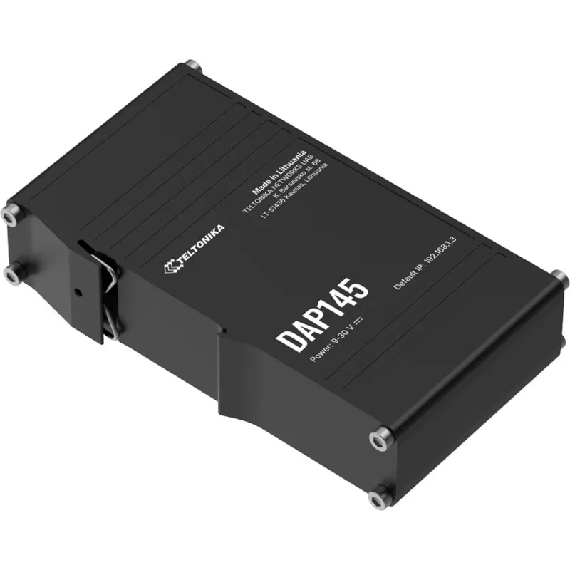 Prieigos taškas TELTONIKA DAP145 Wi‑Fi 4 300 Mbit/s 2 antenos DIN bėgelis