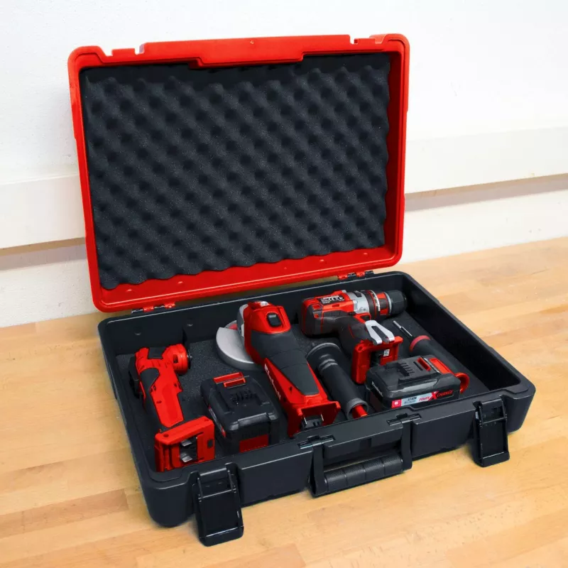 Dėžutė įrankiams E-Box M55 /40, raudona/juoda
