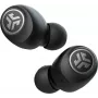 JLab GO Air True belaidės ausinės į ausis, USB Type-A, Bluetooth, juodos (IEUEBGOAIRRBLK82)