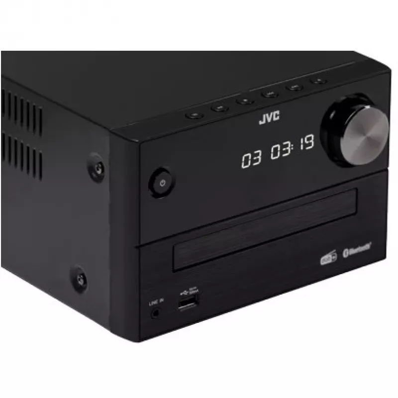 JVC UX-C25DAB mikro sistemėlė namams 14 W Juoda