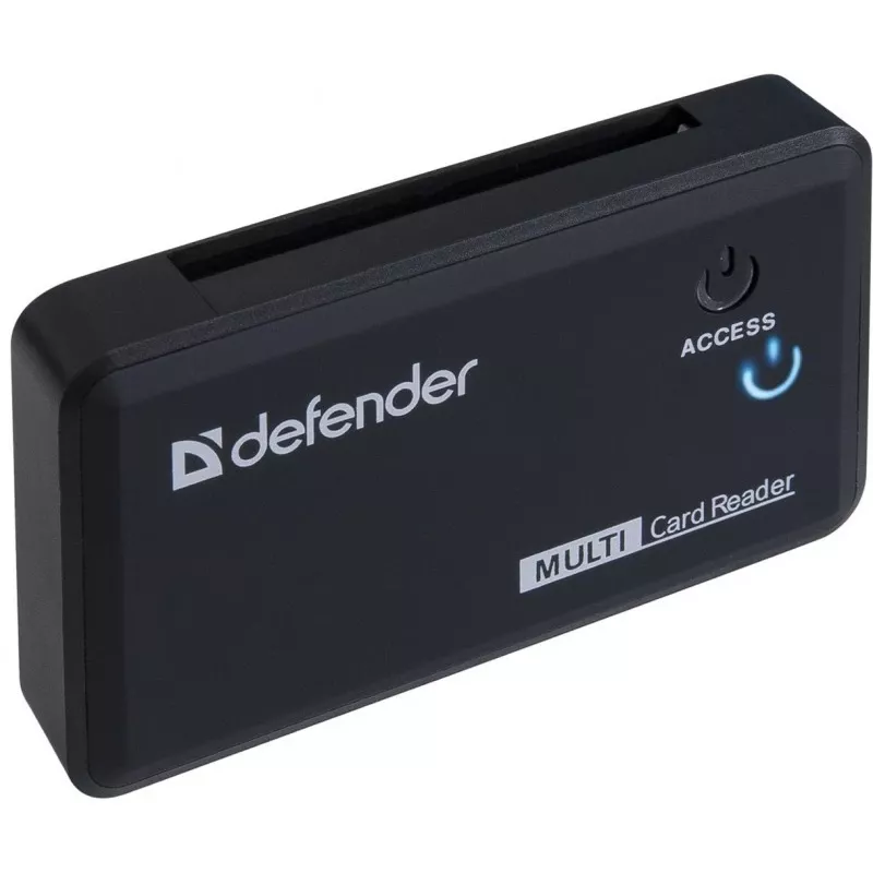 Card Reader Defender OPTIMUS USB 2.0 Universal juodas