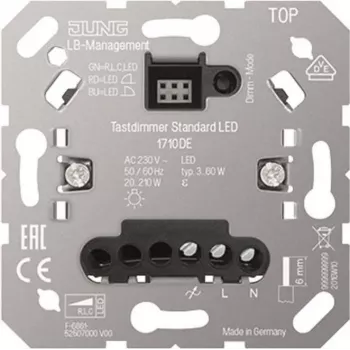 Jung 1710 DE LED-Tastdimmer Standard – perjungiamas reguliatorius LED šviestuvams