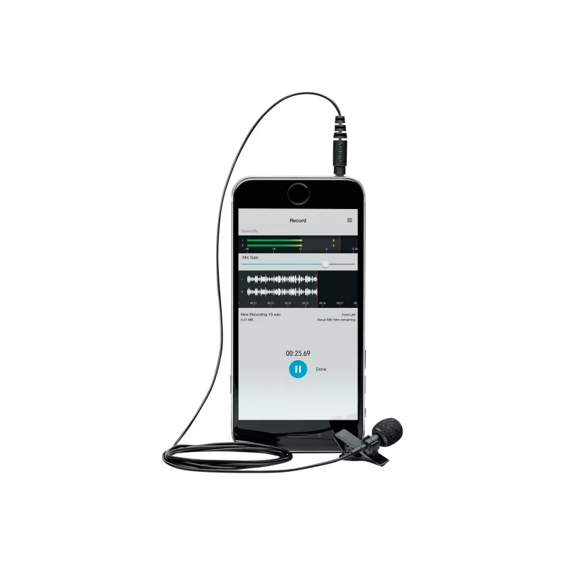 Shure MVL lavalierinis mikrofonas išmaniesiems telefonams ir planšetėms