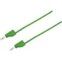 VOLTCRAFT matavimo laidas [4 mm kištukas - 4 mm kištukas] 1 m žalias MSB-300 (MSB-300-1-GR)