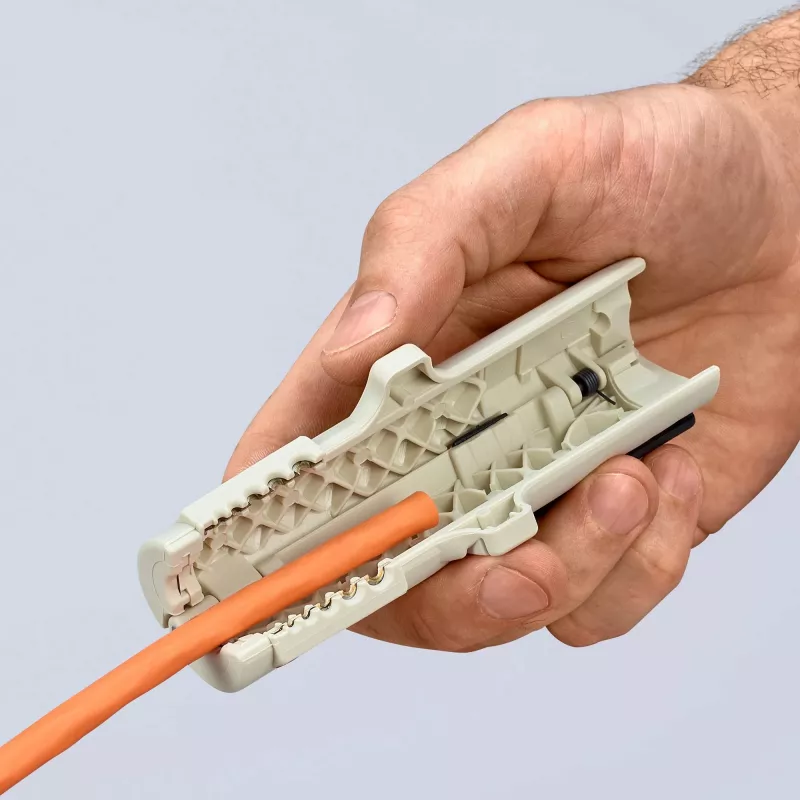 Knipex 16 65 125 SB laidų nuėmiklis pilkas