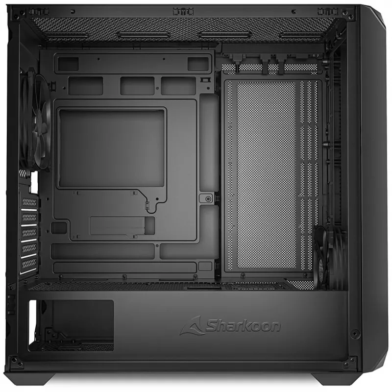 Korpusas Sharkoon MK2 Micro-ATX 1xMetall Juodas