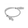 Tinklo kabelis Lanberg PCU6-10CC-0050-S RJ-45 Cat6 0,5 m pilkas