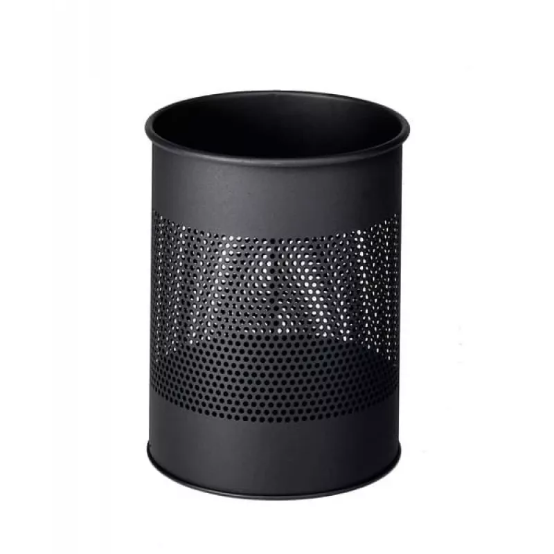 Durable šiukšlių dėžė popieriui – apvali – 15 L – plieninė