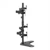 Sieninis laikiklis SBOX LCD-F048-2 4 monitoriams 17–32 colių, VESA 100×100