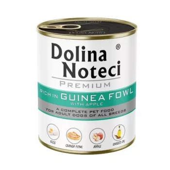 DOLINA NOTECI Premium šlapias šunų ėdalas su perlinėmis vištomis ir obuoliais – 800g