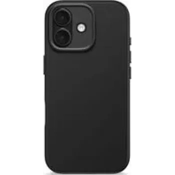 Decoded antimikrobinis silikoninis dėklas iPhone 17 Phantom Black (D25IPO17BCS9PK)
