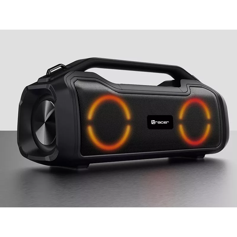 Nešiojamas garsiakalbis TRACER BigBoy TWS Bluetooth 40W RMS, Bluetooth 5.3, 12h baterija, Juodas