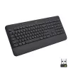Logitech Signature K650 belaidė klaviatūra, Bluetooth 5.1, QWERTZ, šveicariška (CH), grafito (920-010912)