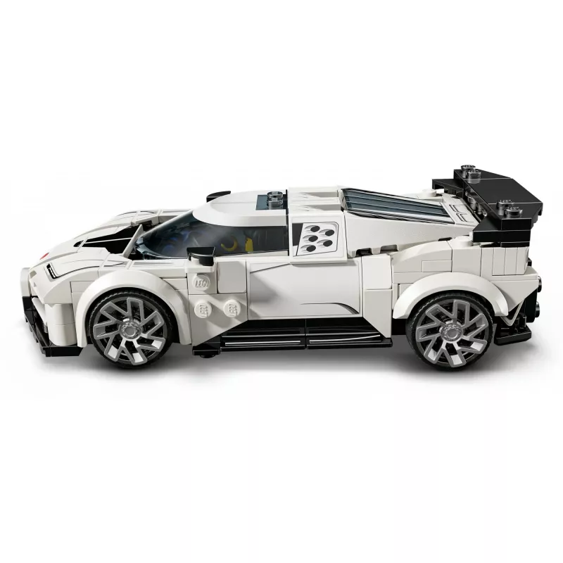 LEGO konstruktorius Bugatti Centodieci Speed Champions 77240 – 291 detalė, 1 minifigūrėlė, nuo 9 metų