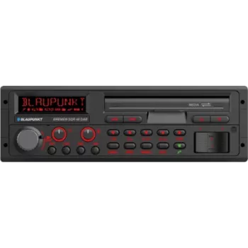 Blaupunkt Bremen SQR 46 DAB Autoradio su DAB+ imtuvu, Bluetooth® laisvų rankų įranga, retro dizainas (2001018000000)