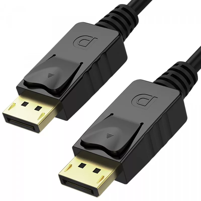 DisplayPort kabelis Unitek Y-C609BK — 3 m, vyriškas į vyrišką, juodas