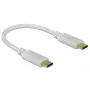 Delock USB-C laidas, 15 cm, 100 W, PD 2.0, baltas (85357)
