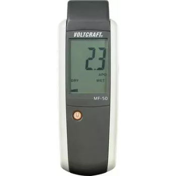 Voltcraft® MF-50 Medžiagų drėgmės matuoklis, 0.0–100.0 skaitmenys (MF-50)