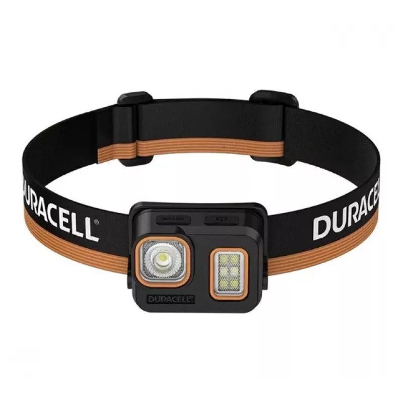 Duracell DH500R priekinė lemputė juoda, oranžinė