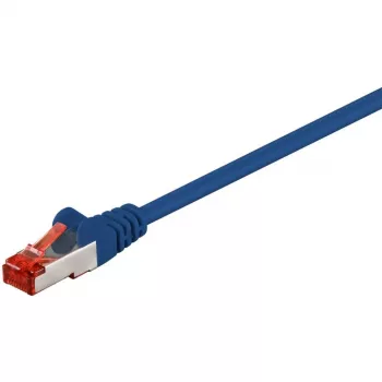 Wentronic Goobay CAT 6 jungiamasis laidas, S/FTP (PiMF), mėlynas, 50 m - LSZH halogenų neturintis, varinis (68276)