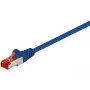 Wentronic Goobay CAT 6 jungiamasis laidas, S/FTP (PiMF), mėlynas, 50 m - LSZH halogenų neturintis, varinis (68276)