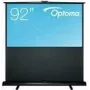 Optoma Panoview Pull Up DP-9092MWL - Pakeliamas ekranas - 234 cm (92 coliai) - 16:9 - Matinis baltas - Juodas - tinka Optoma HZ40STx, UHD35x