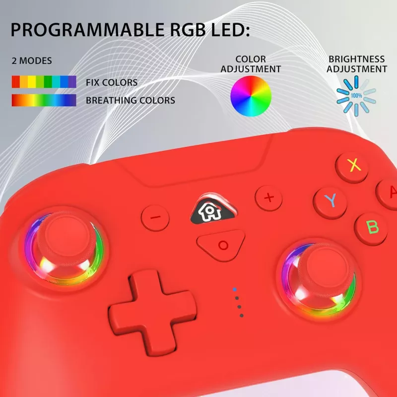 Subsonic Wireless LED valdiklis raudonas, skirtas Switch