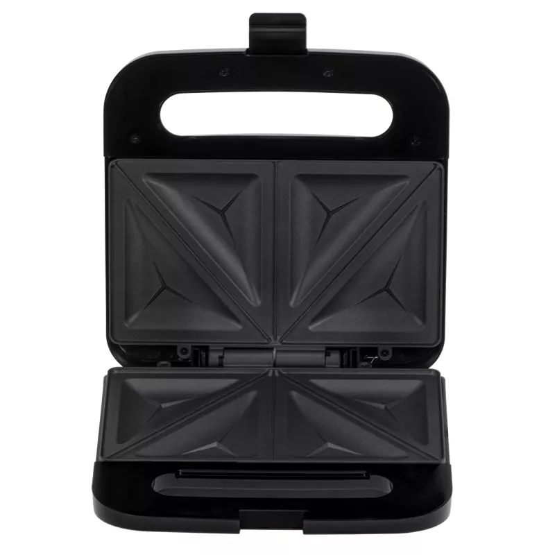 Sumuštinių keptuvė Adler AD 3076 — 1000 W kompaktiška sumuštinių spauda, juoda/sidabrinė