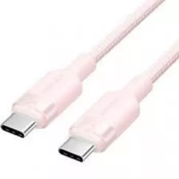 USB C į USB C laidas Vention TRDP USB 2.0 2 m 0.48 Gbit/s 60 W Rožinis